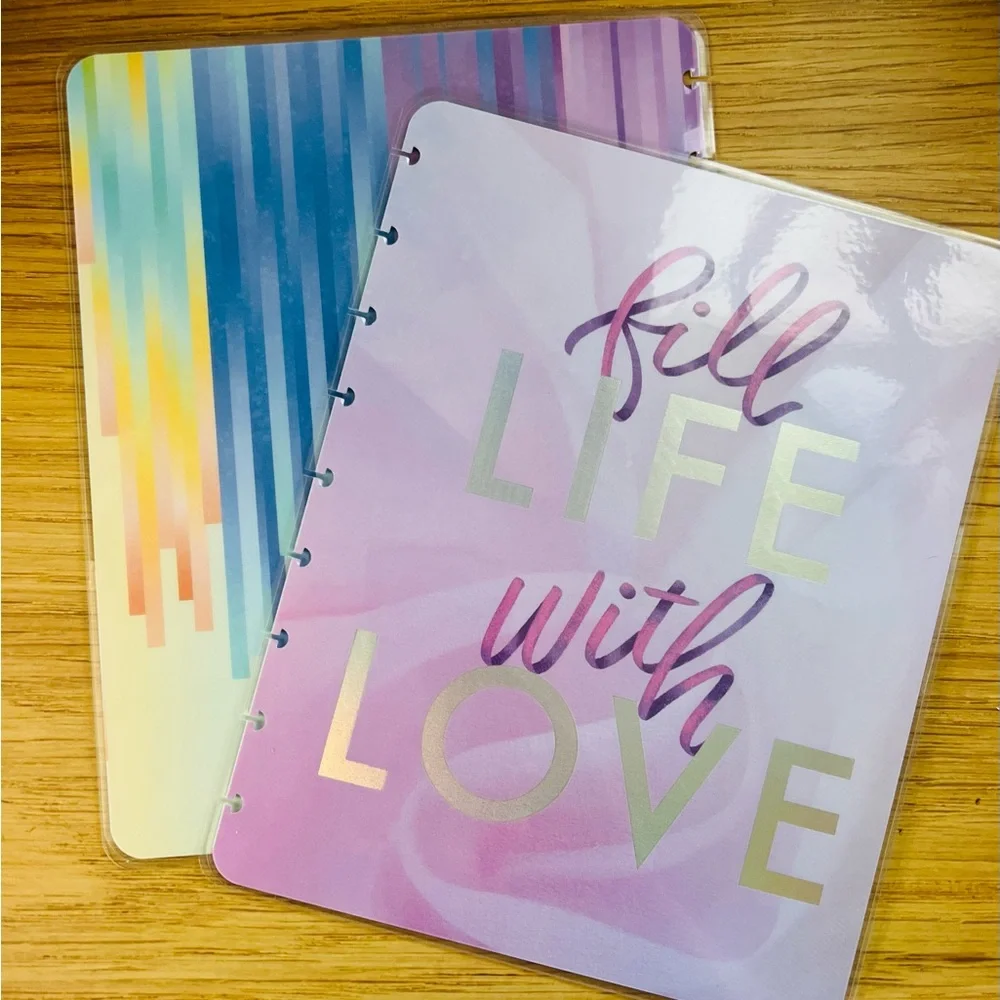 Happy planner classic size cover set fill life with love